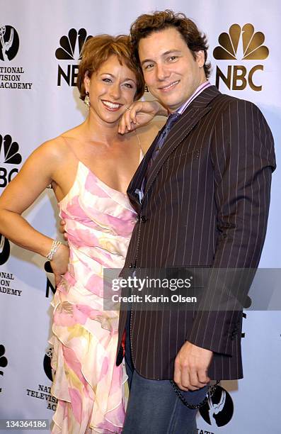 Paige Davis and Rocco DiSpirito during 31st Annual Daytime Emmy Awards - Pressroom at Radio City Music Hall in New York City, New York, United States.