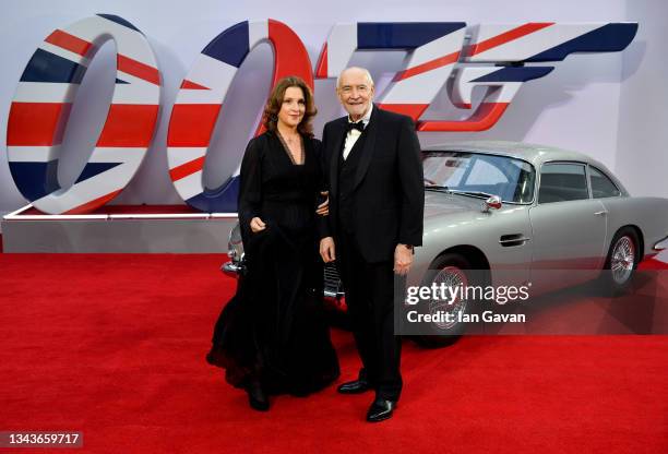 Producer Ms. Barbara Broccoli and Producer Mr. Michael G. Wilson at the World Premiere of "NO TIME TO DIE" at the Royal Albert Hall on September 28,...