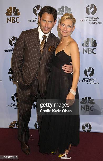 Ricky Paul Goldin and Beth Ehlers during 31st Annual Daytime Emmy Awards - Pressroom at Radio City Music Hall in New York City, New York, United...