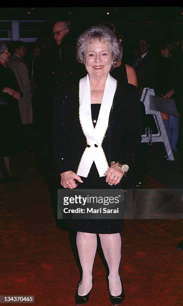 Alfred Hitchcock's daughter during Old Classic Movie Premiere at Zeigfeld Theater in New York City, New York, United States.