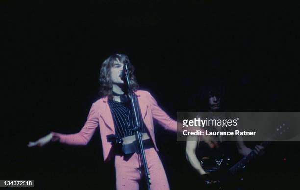 David Johansen and Johnny Thunders of the New York Dolls, 1973