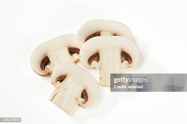 los alimentos - edible mushroom fotografías e imágenes de stock