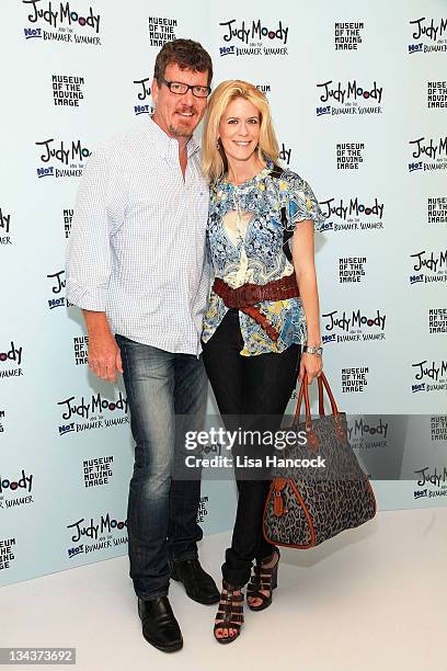 "Real Housewives of New York" stars Simon van Kempen and Alex McCord attends the "Judy Moody and the Not Bummer Summer" screening at Museum of the...