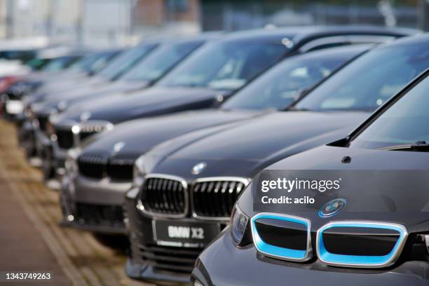 new bmw cars for sale - car logo stock pictures, royalty-free photos & images