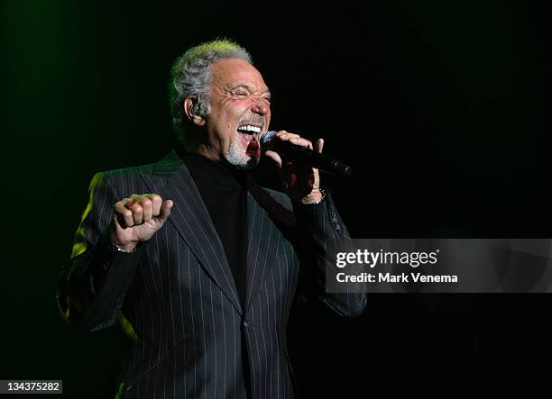 Tom Jones performs on day three of the North Sea Jazz Festival at Ahoy on July 10, 2011 in Rotterdam, Netherlands.