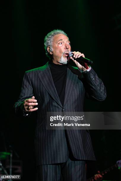 Tom Jones performs on day three of the North Sea Jazz Festival at Ahoy on July 10, 2011 in Rotterdam, Netherlands.