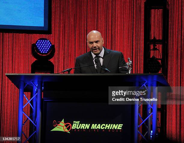 Black House wins the Gym of the Year Award at the 2011 Fighters Only World Mixed Martial Arts Awards at the Palms Casino Resort on November 30, 2011...