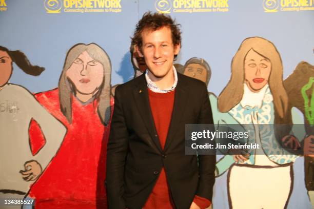 Singer-Songwriter Ben Lee poses for a portrait at "PeaceLink Live!" a concert event that inspires and celebrates inner and global peace through music...