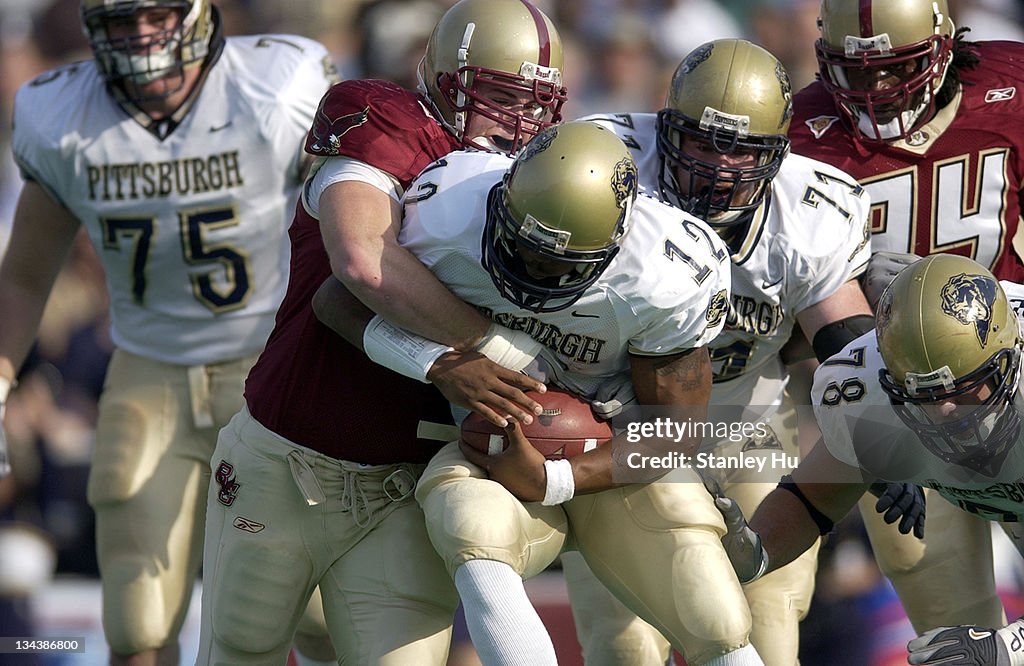 Pittsburgh Panthers vs. Boston College Eagles - November 1, 2003