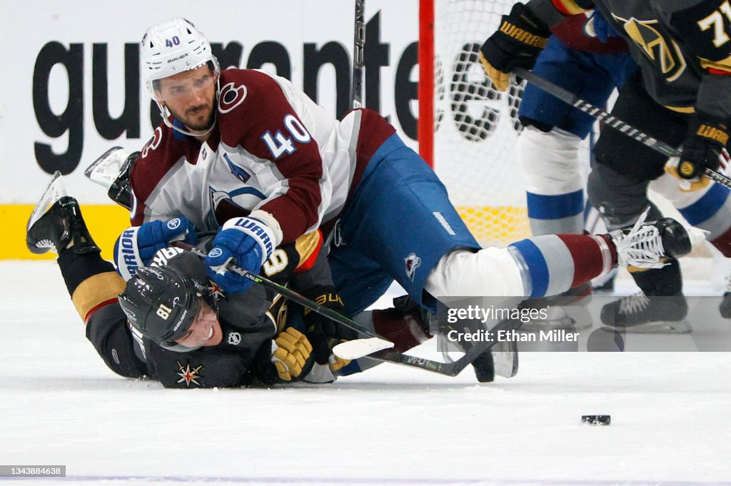 Colorado Avalanche v Vegas Golden Knights
