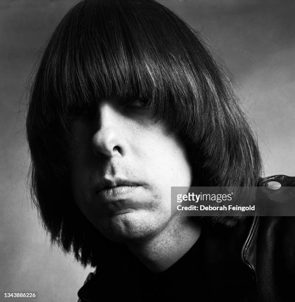 Deborah Feingold/Corbis via Getty Images) Headshot of American Rock musician Johnny Ramone , of the group the Ramones, New York, New York, 1983.
