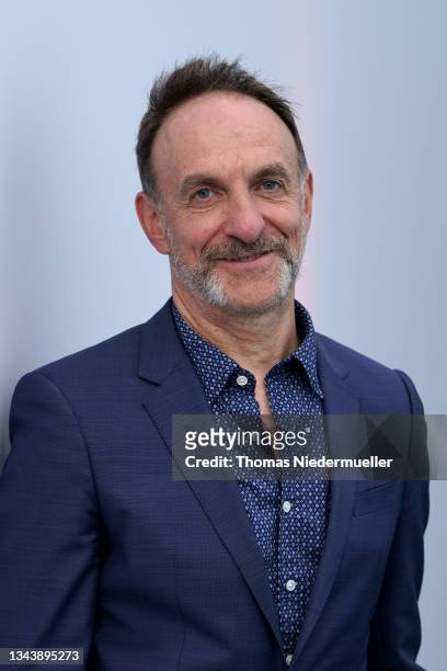 Mychael Danna attends the "Ifmw & Daily Interview" photocall during the 17th Zurich Film Festival at Kino Corso on September 29, 2021 in Zurich,...
