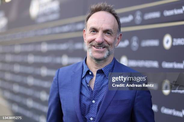 Mychael Danna attends the "Ifmw & Daily Interview" photocall during the 17th Zurich Film Festival at Kino Corso on September 29, 2021 in Zurich,...