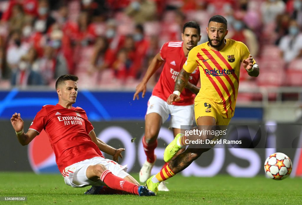 SL Benfica v FC Barcelona: Group E - UEFA Champions League