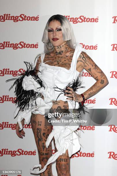 Brooke Candy attends the Rolling Stone UK Launch at Rosewood London on September 29, 2021 in London, England.