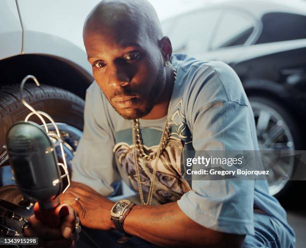 American rapper DMX in March, 2004 in Los Angeles, California.