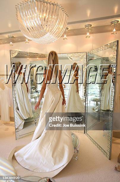 Erica Dahm during Dr. Phil's Son Jay McGraw and Erica Dahm Wedding Photos at Private Home in Beverly Hills, California, United States.