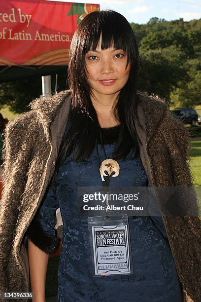 Irina Pantaeva during 10th Annual Sonoma Valley Film Festival Tribute to John Lasseter - Arrivals in Sonoma, California, United States.