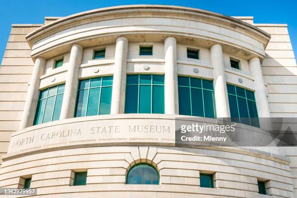 raleigh north carolina state museum of natural sciences - raleigh stock pictures, royalty-free photos & images
