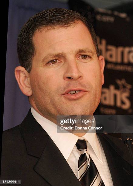 Greg Schiano, Rutgers University football head coach and recipient of the George Munger Award for college coach of the year