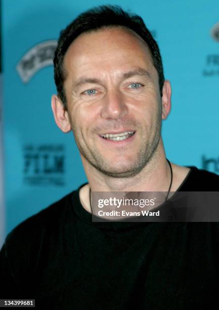 Jason Isaacs during 2005 Los Angeles Film Festival - "March Of The Penguins" Screening at John Anson Ford Amphitheatre in Los Angeles, California,...