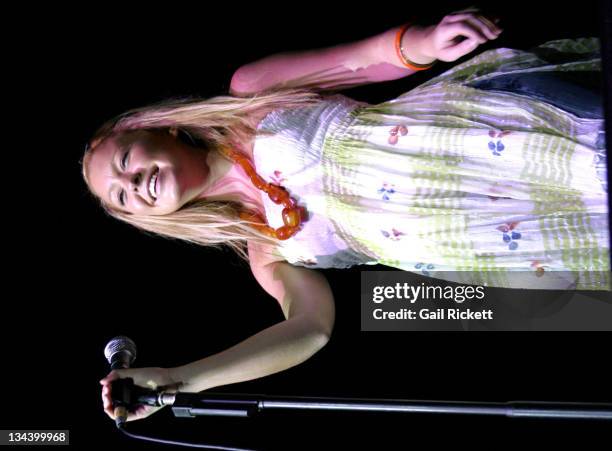 Natasha Hamilton during Natasha Hamilton Performs at The Summer Pops in Liverpool - July 13, 2005 at The Summer Pops in Liverpool, Great Britain.