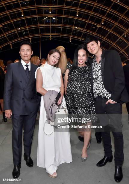 Lee Byung-hun, Lee Min-jung, Eva Chow, and guest attend the Academy Museum of Motion Pictures and Vanity Fair Premiere party at Academy Museum of...