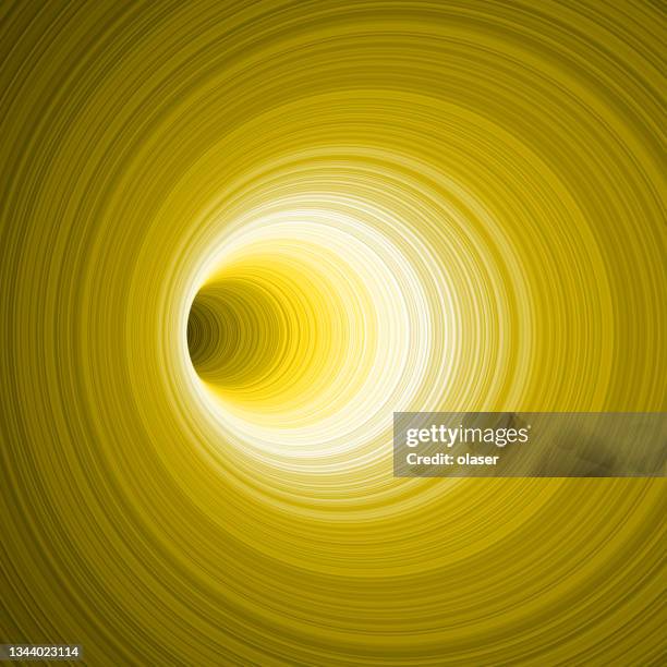 cave or tunnel turning. 3d vector - change over time stock illustrations
