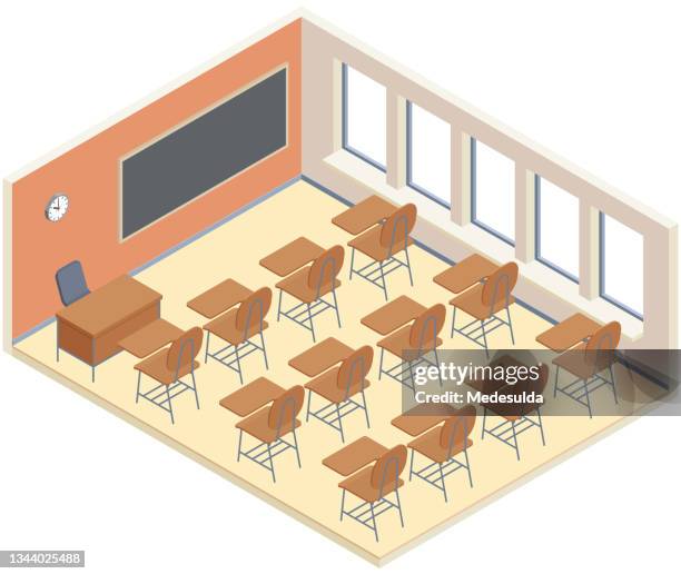 stockillustraties, clipart, cartoons en iconen met college - collegezaal