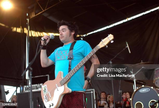 Fat Mike of NoFx during 2004 Vans Warped Tour - Randall's Island at Randall's Island in New York City, New York, United States.