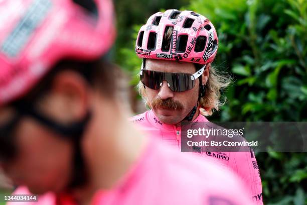 Mitchell Docker of Australia and Team Ef Education - Nippo during the 118th Paris - Roubaix 2021 - Training Day 1 / #ParisRoubaix / on September 30,...