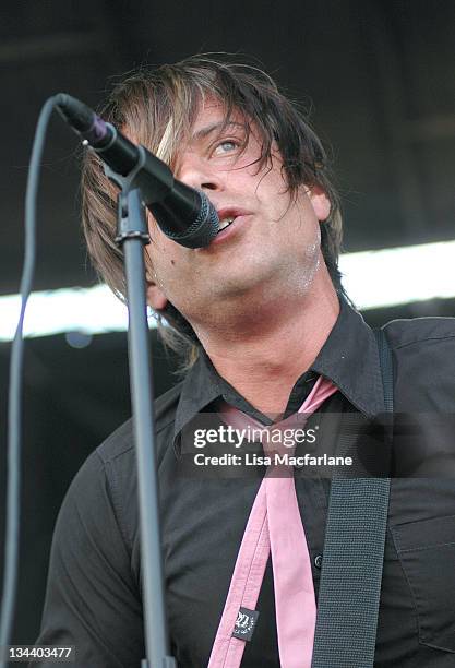 Tim Pagnotta of Sugarcult during 2004 Vans Warped Tour - Randall's Island at Randall's Island in New York City, New York, United States.