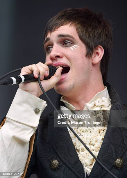 Panic! At The Disco during KJEE Summer Round-Up II - June 11, 2006 at Santa Barbara Bowl in Santa Barbara, California, United States.