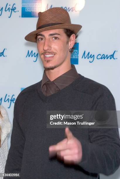 Eric Balfour during American Express "Jam Sessions" at the House of Blues - Red Carpet at House of Blues in Los Angeles, California, United States.