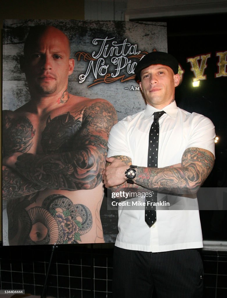 Ami James of "Miami Ink" Unveils His Peta Ad