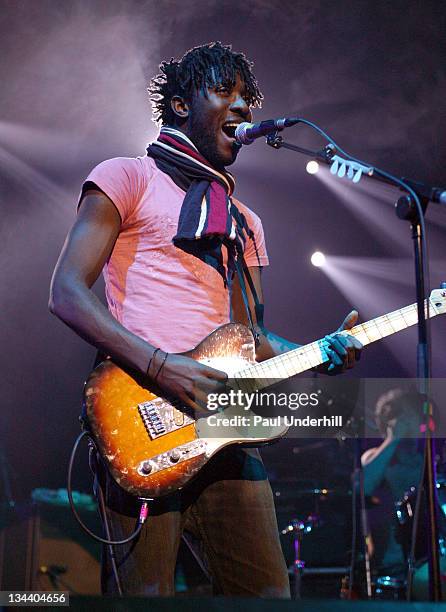 Bloc Party during Shockwaves NME Awards Tour - The Killers, Kaiser Chiefs, Bloc Party and Futureheads - February 9, 2005 at Brixton Academy in...