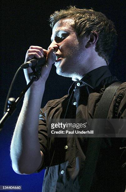 The Futureheads during Shockwaves NME Awards Tour - The Killers, Kaiser Chiefs, Bloc Party and Futureheads - February 9, 2005 at Brixton Academy in...