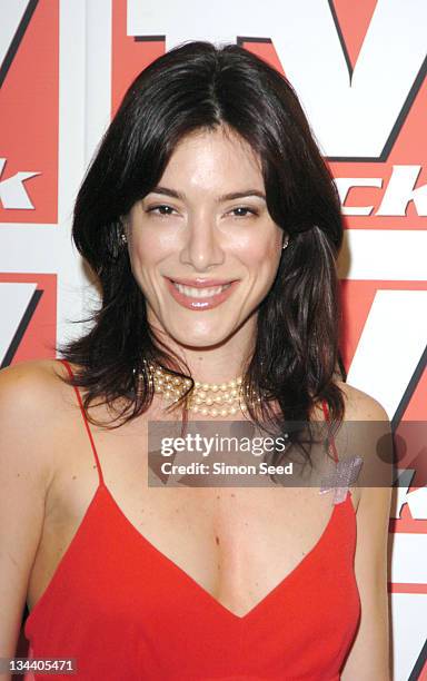 Jaime Murray during 2004 TV Quick Soap Awards - Press Room at Dorchester Hotel in London, Great Britain.