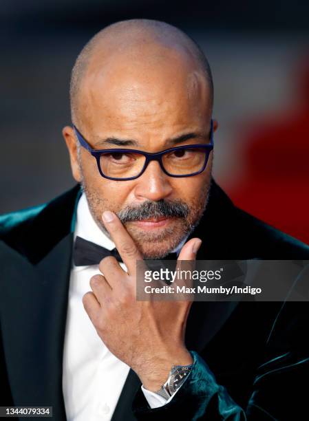 Jeffrey Wright attends the "No Time To Die" World Premiere at the Royal Albert Hall on September 28, 2021 in London, England.