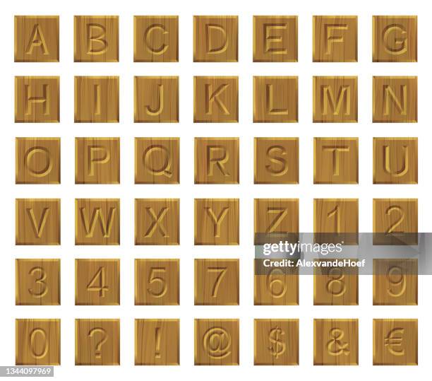 Digit Letters 234 Letter Carving In Wood Stock Photos, High-Res Pictures, and Images ...