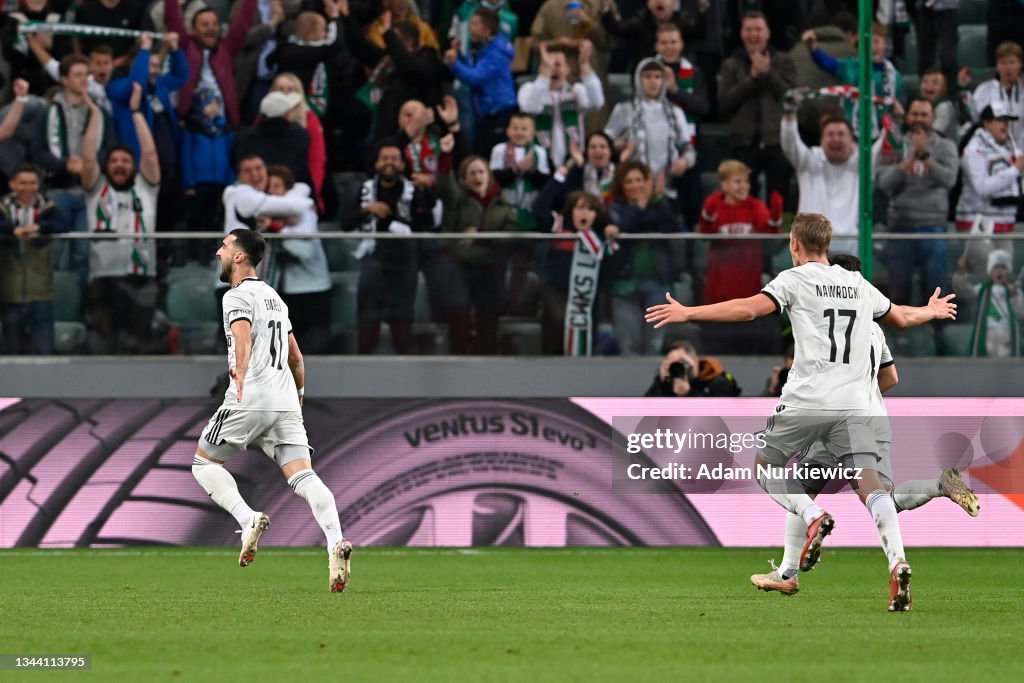 Legia Warszawa v Leicester City: Group C - UEFA Europa League