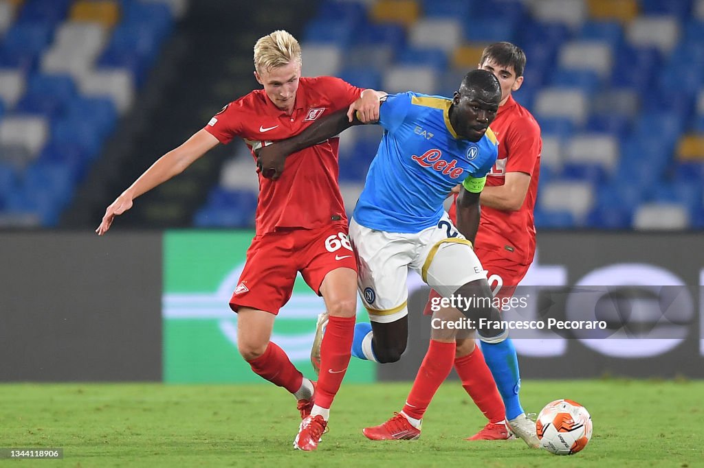 SSC Napoli v Spartak Moskva: Group C - UEFA Europa League