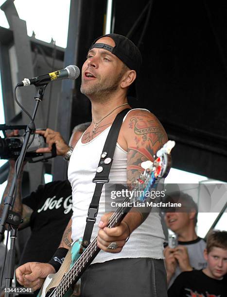 Bryan Kienlen of The Bouncing Souls during 2004 Vans Warped Tour - Randall's Island at Randall's Island in New York City, New York, United States.