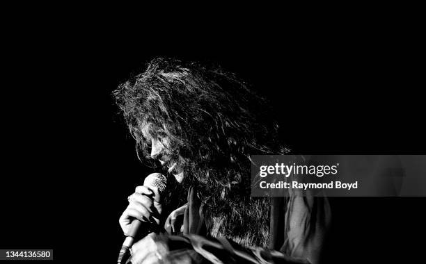 Vanity Rappers Singer Vanity performs at the Riviera Theatre in Chicago, Illinois in ...