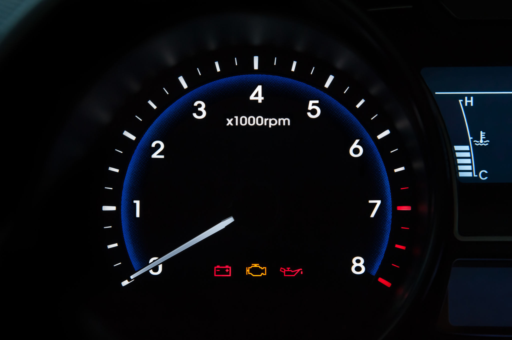 oil warning light