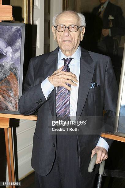 Eli Wallach attends the 2011 Players Foundation for Theatre Education Hall of Fame Inductions at The Players Club on May 1, 2011 in New York City.