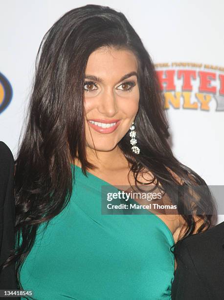 Host Molly Qerim attends the 2011 Fighters Only Mixed Martial Arts Awards at Palms Hotel and Casino on November 30, 2011 in Las Vegas, Nevada.