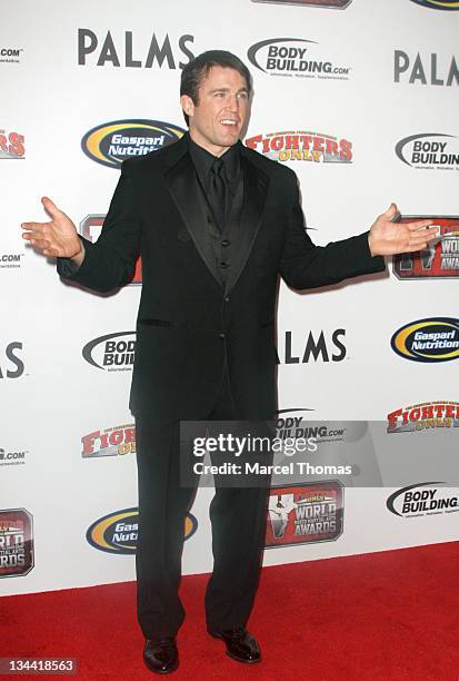 Fighter Chael Sonnen attends the 2011 Fighters Only Mixed Martial Arts Awards at Palms Hotel and Casino on November 30, 2011 in Las Vegas, Nevada.