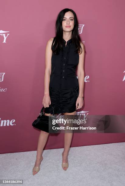 Cazzie David attends Variety's Power Of Women at Wallis Annenberg Center for the Performing Arts on September 30, 2021 in Beverly Hills, California.