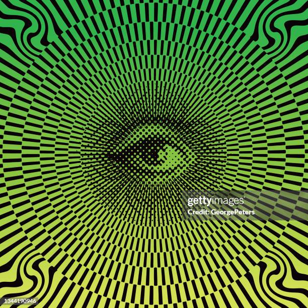 ilustraciones, imágenes clip art, dibujos animados e iconos de stock de todo ojo que ve - magic eye